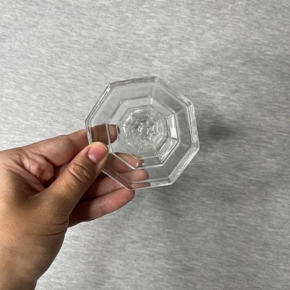 Target 4” Clear Glass Candlestick Taper Candle Holder
